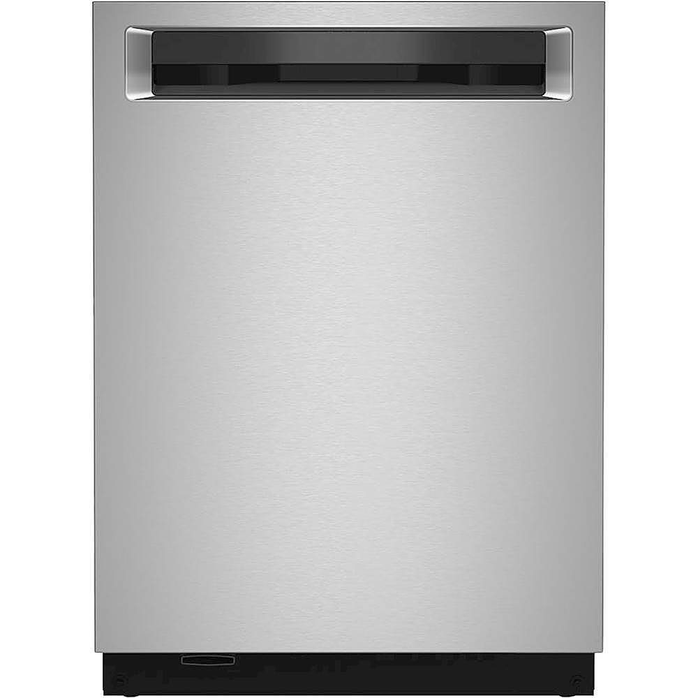 KitchenAid - 24" Top Control Built-in Stainless Steel Tub Dishwasher with FreeFlex Third Rack and 44dBA - Stainless Steel_0