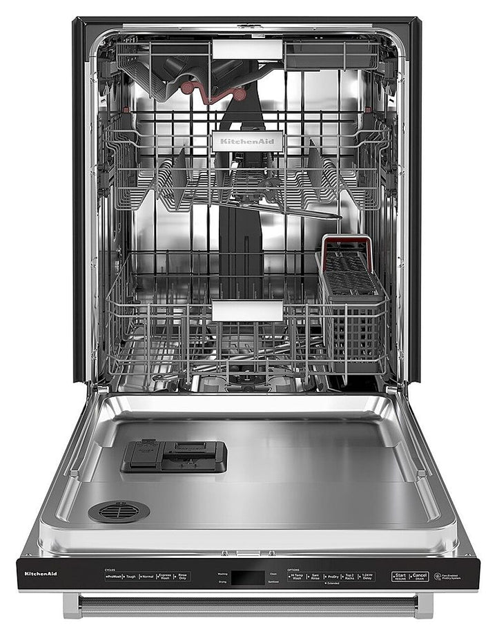 KitchenAid - Top Control Built-In Dishwasher with Stainless Steel Tub, FreeFlex Third Rack, 44dBA - Stainless Steel_16