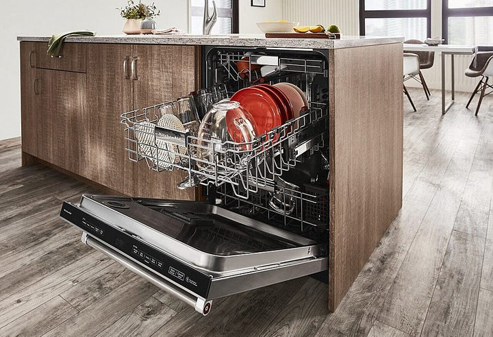 KitchenAid - Top Control Built-In Dishwasher with Stainless Steel Tub, FreeFlex Third Rack, 44dBA - Stainless Steel_13