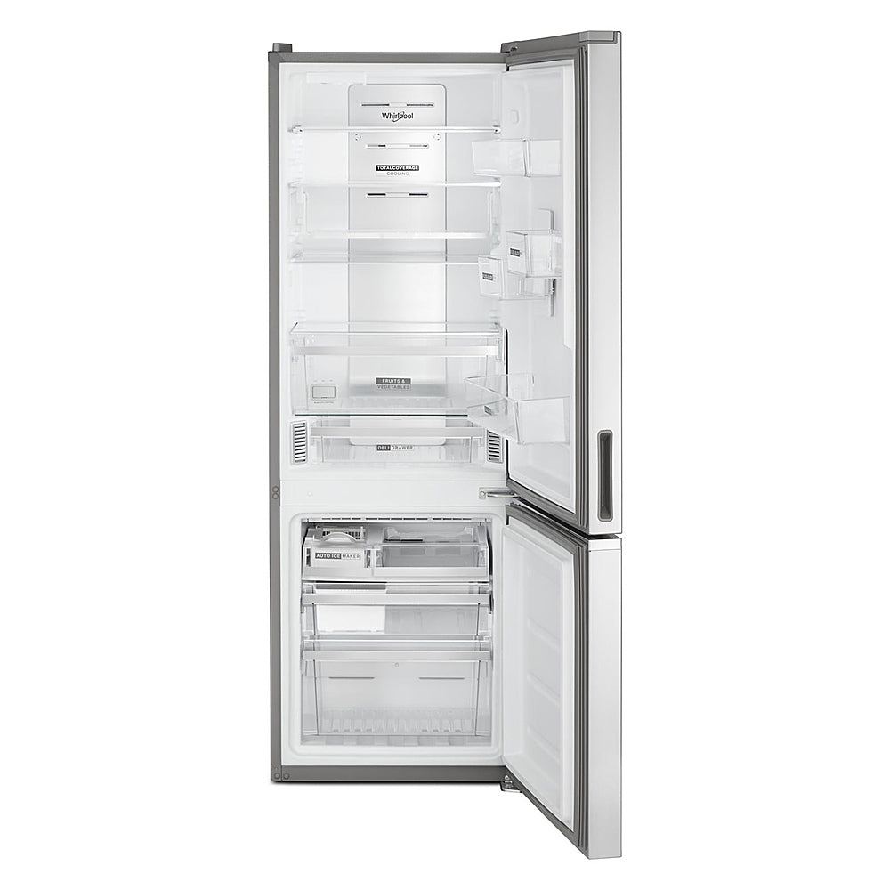Whirlpool - 12.7 Cu. Ft. Garage Ready Bottom-Freezer Counter-Depth Refrigerator - Stainless Steel_9