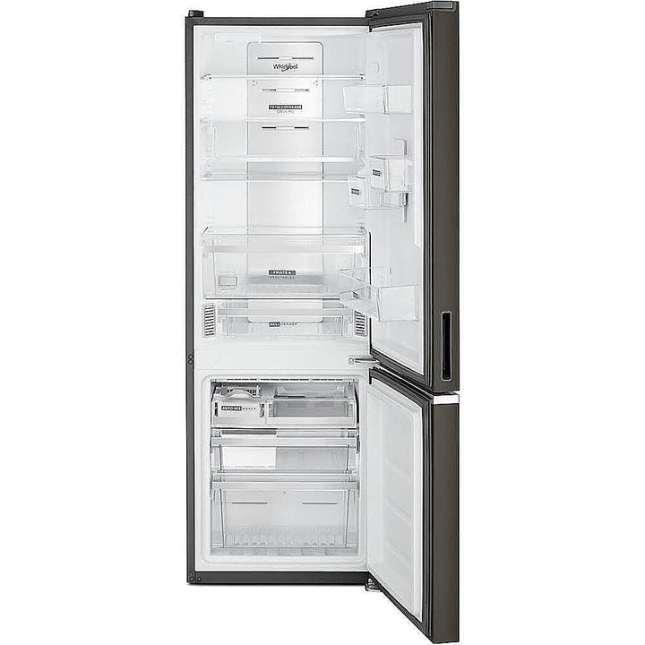 Whirlpool - 12.7 Cu. Ft. Garage Ready Bottom-Freezer Counter-Depth Refrigerator - Black Stainless Steel_6