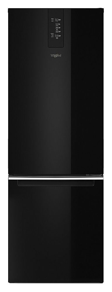 Whirlpool - 12.7 Cu. Ft. Garage Ready Bottom-Freezer Counter-Depth Refrigerator - Black_0