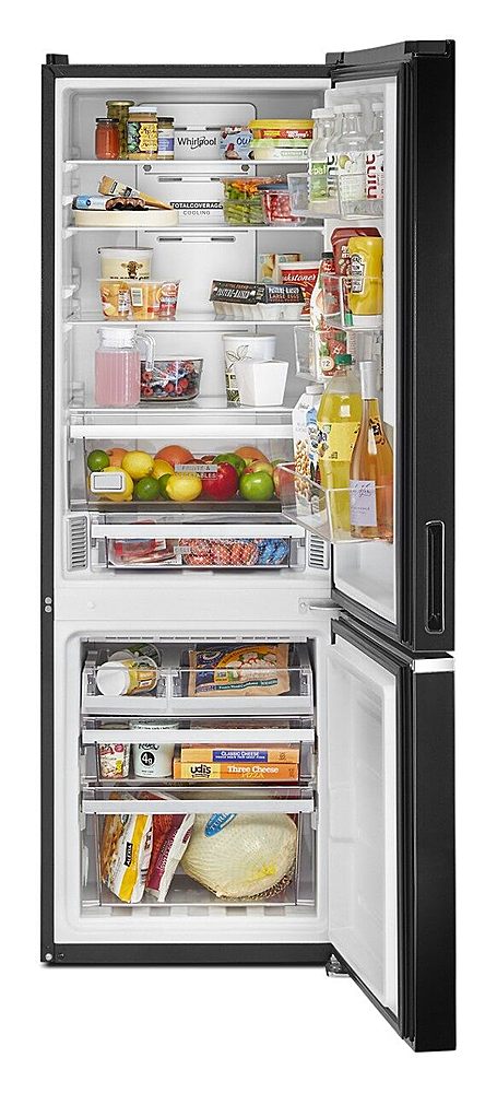 Whirlpool - 12.7 Cu. Ft. Garage Ready Bottom-Freezer Counter-Depth Refrigerator - Black_6