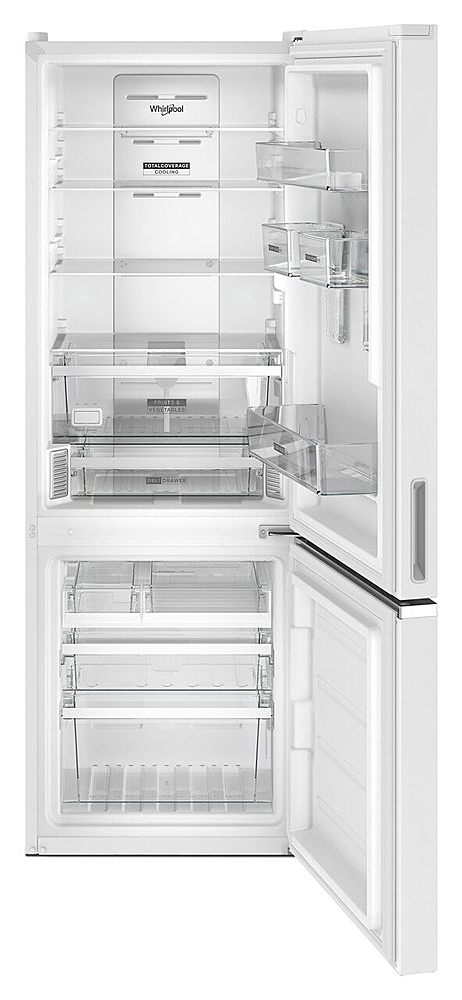Whirlpool - 12.7 Cu. Ft. Garage Ready Bottom-Freezer Counter-Depth Refrigerator - White_1