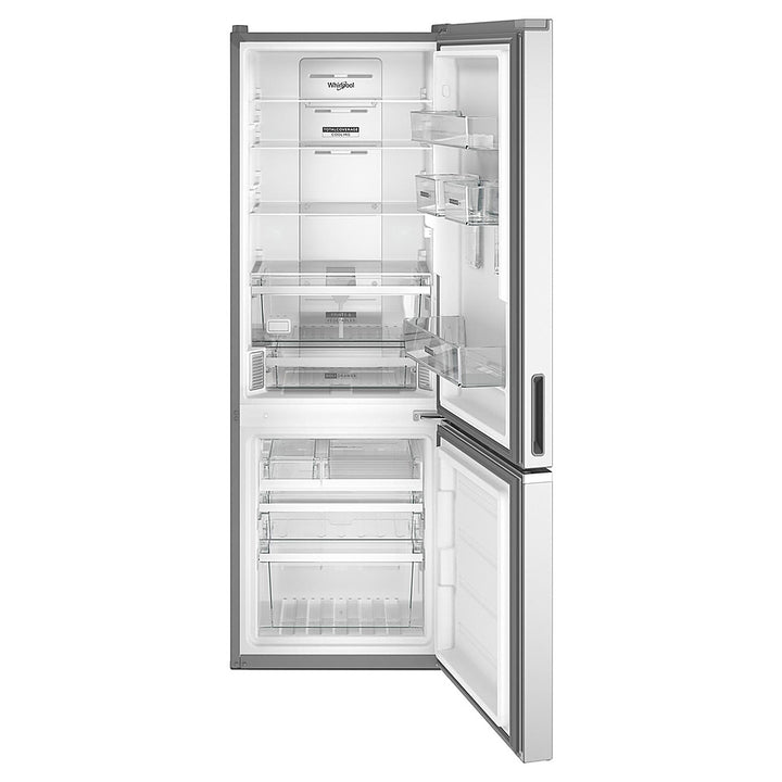 Whirlpool - 12.7 Cu. Ft. Garage Ready Bottom-Freezer Counter-Depth Refrigerator - Stainless Steel_8