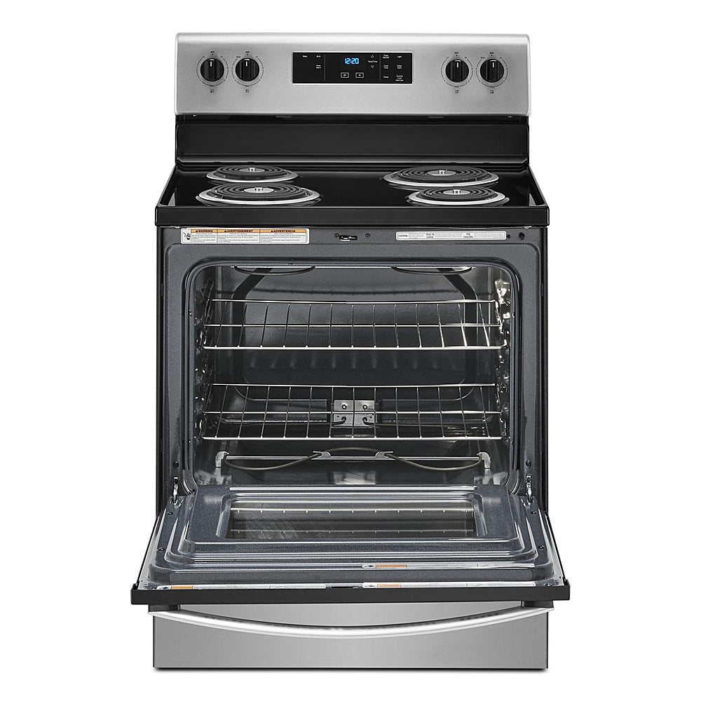 Whirlpool - 4.8 Cu. Ft. Freestanding Electric Range with Keep Warm Setting - Stainless Steel_14
