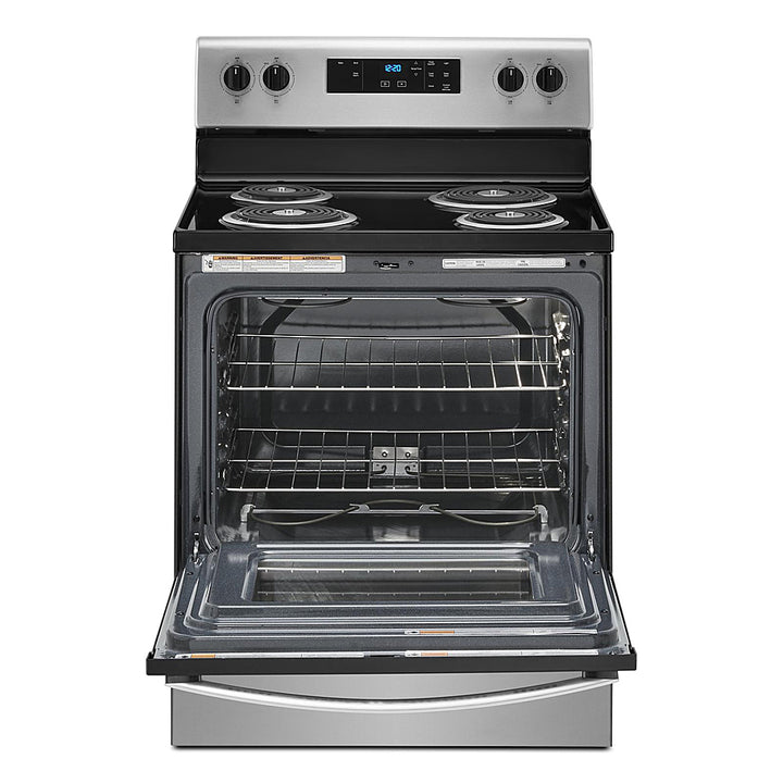 Whirlpool - 4.8 Cu. Ft. Freestanding Electric Range with Keep Warm Setting - Stainless Steel_14