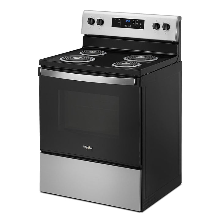 Whirlpool - 4.8 Cu. Ft. Freestanding Electric Range with Keep Warm Setting - Stainless Steel_2
