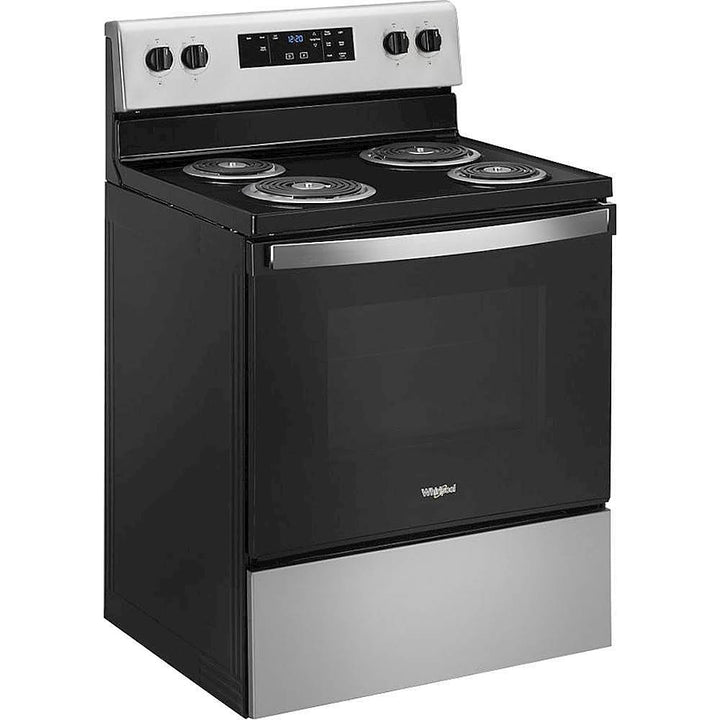 Whirlpool - 4.8 Cu. Ft. Freestanding Electric Range with Self-Cleaning and Keep Warm Setting - Stainless Steel_7