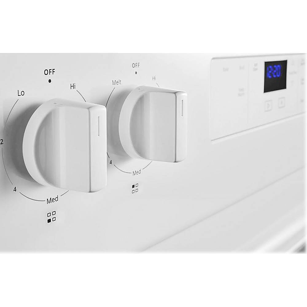 Whirlpool - 4.3 Cu. Ft. Freestanding Electric Range with Self-Cleaning and Keep Warm Setting - White_3