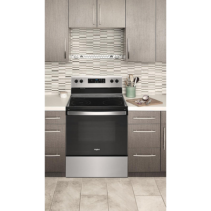 Whirlpool - 5.3 Cu. Ft. Freestanding Electric Range with Keep Warm Setting - Stainless Steel_8