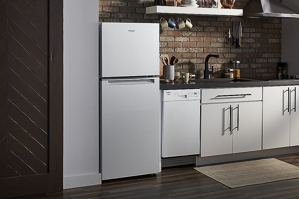 Whirlpool - 11.6 Cu. Ft. Top-Freezer Counter-Depth Refrigerator with Infinity Slide Shelf - White_3