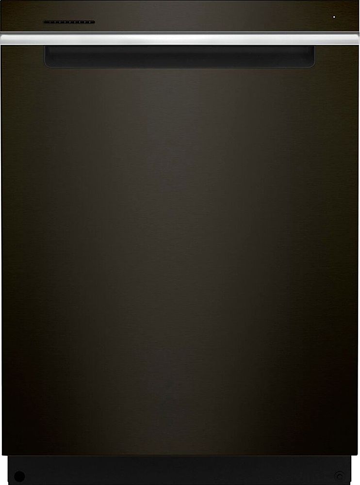 Whirlpool - 24" Top Control Built-In Dishwasher with Stainless Steel Tub, Large Capacity, 3rd Rack, 47 dBA - Black Stainless Steel_0