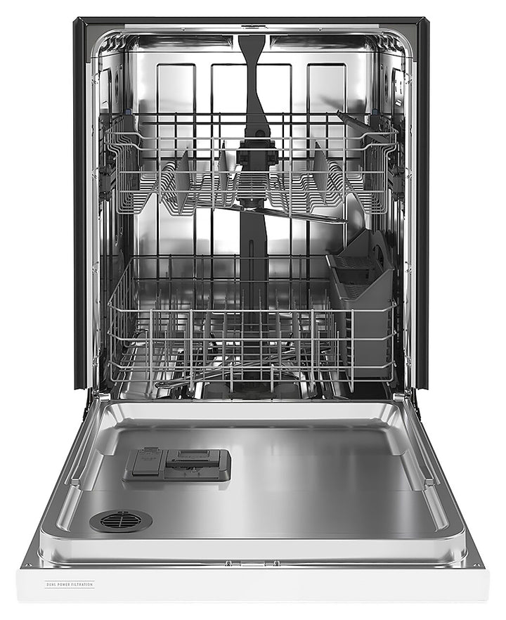 Maytag - 24" Front Control Built-In Dishwasher with Stainless Steel Tub, Dual Power Filtration, 50 dBA - White_13