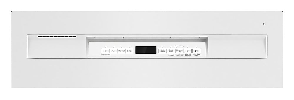 Maytag - 24" Front Control Built-In Dishwasher with Stainless Steel Tub, Dual Power Filtration, 50 dBA - White_11
