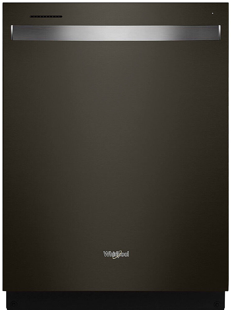Whirlpool - 24" Top Control Built-In Stainless Steel Tub Dishwasher with 3rd Rack and 47 dBA - Black Stainless Steel_0