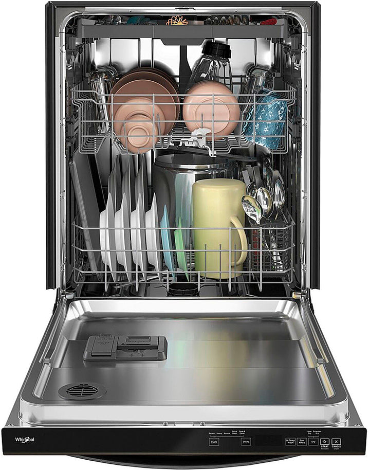 Whirlpool - 24" Top Control Built-In Stainless Steel Tub Dishwasher with 3rd Rack and 47 dBA - Black Stainless Steel_3