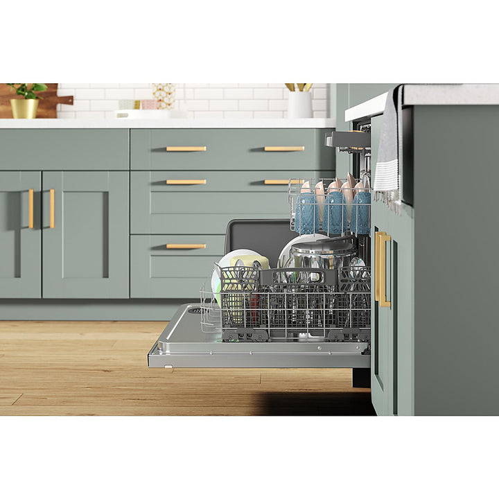 Whirlpool - 24" Top Control Built-In Stainless Steel Tub Dishwasher with 3rd Rack, FingerPrint Resistant, and 47 dBA - Stainless Steel_10