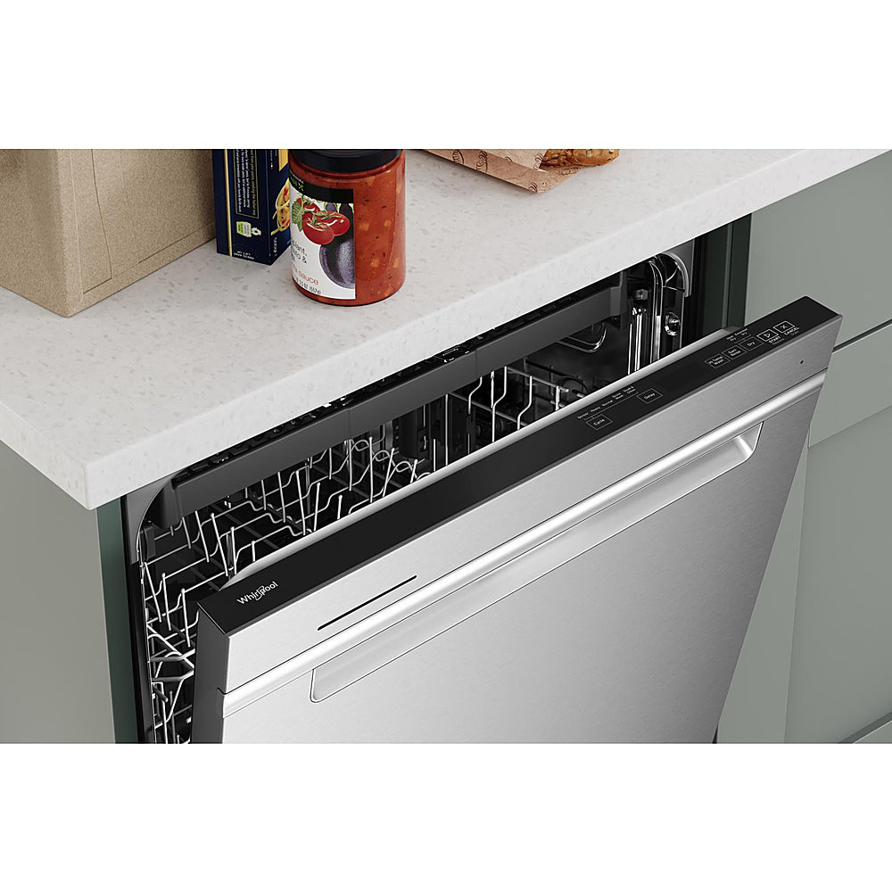 Whirlpool - 24" Top Control Built-In Stainless Steel Tub Dishwasher with 3rd Rack, FingerPrint Resistant, and 47 dBA - Stainless Steel_11