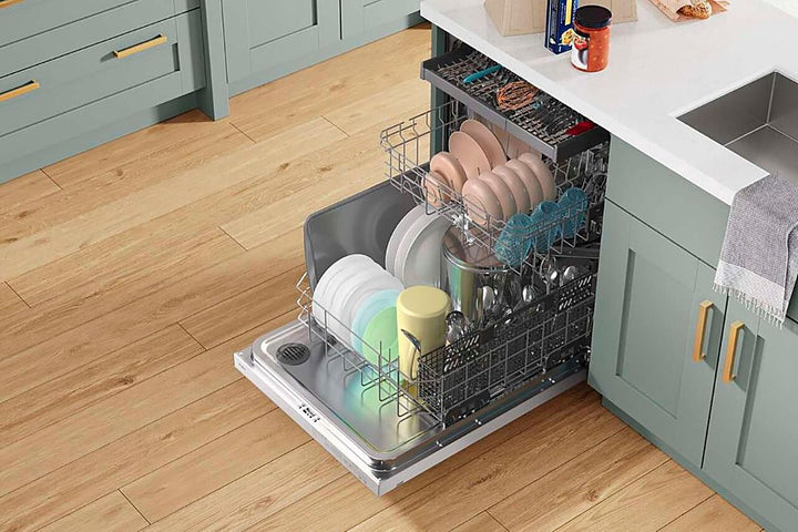 Whirlpool - 24" Top Control Built-In Stainless Steel Tub Dishwasher with 3rd Rack and 47 dBA - White_6