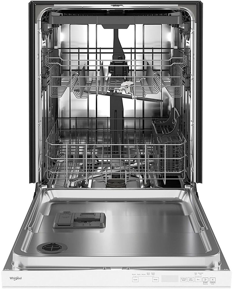Whirlpool - 24" Top Control Built-In Stainless Steel Tub Dishwasher with 3rd Rack and 47 dBA - White_1