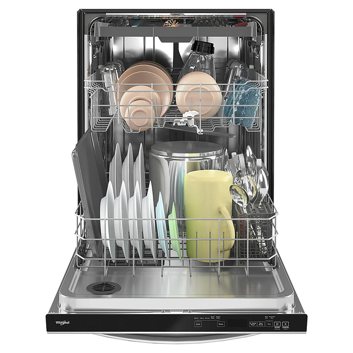 Whirlpool - 24" Top Control Built-In Stainless Steel Tub Dishwasher with 3rd Rack and 47 dBA - Stainless Steel_12