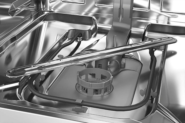 KitchenAid - 24" Front Control Built-In Dishwasher with Stainless Steel Tub, PrintShield Finish, 3rd Rack, 39 dBA - Stainless Steel_12