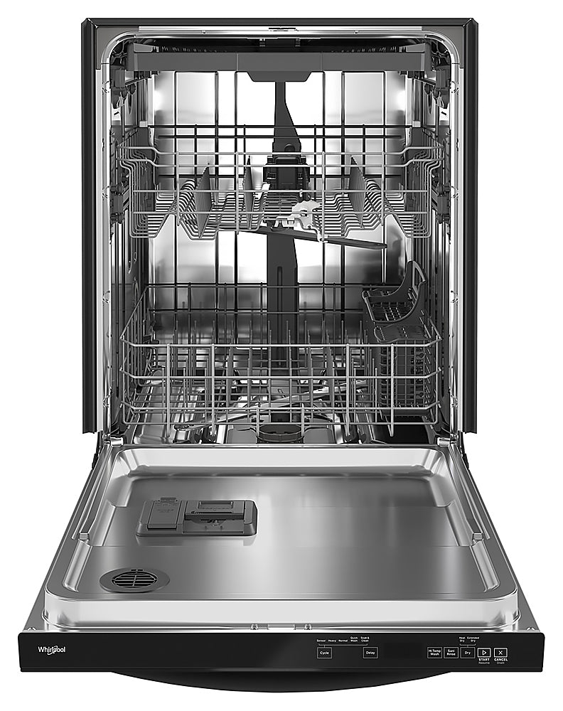 Whirlpool - 24" Top Control Built-In Dishwasher with Stainless Steel Tub, Large Capacity, 3rd Rack, 47 dBA - Black_10