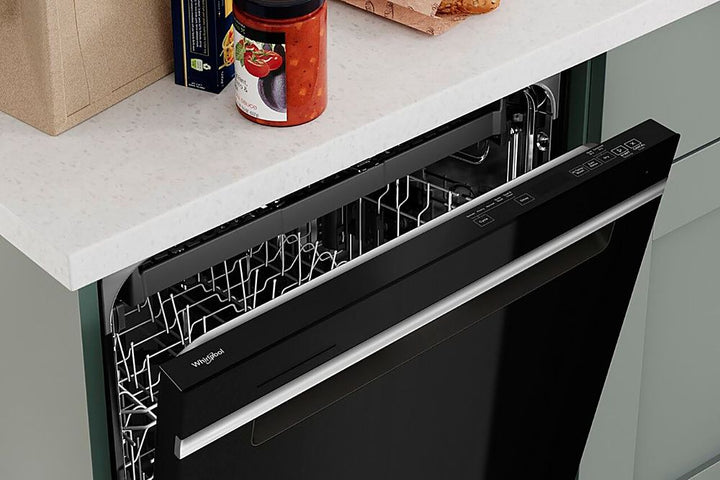 Whirlpool - 24" Top Control Built-In Stainless Steel Dishwasher with 3rd Rack and 47 dBA - Black_12