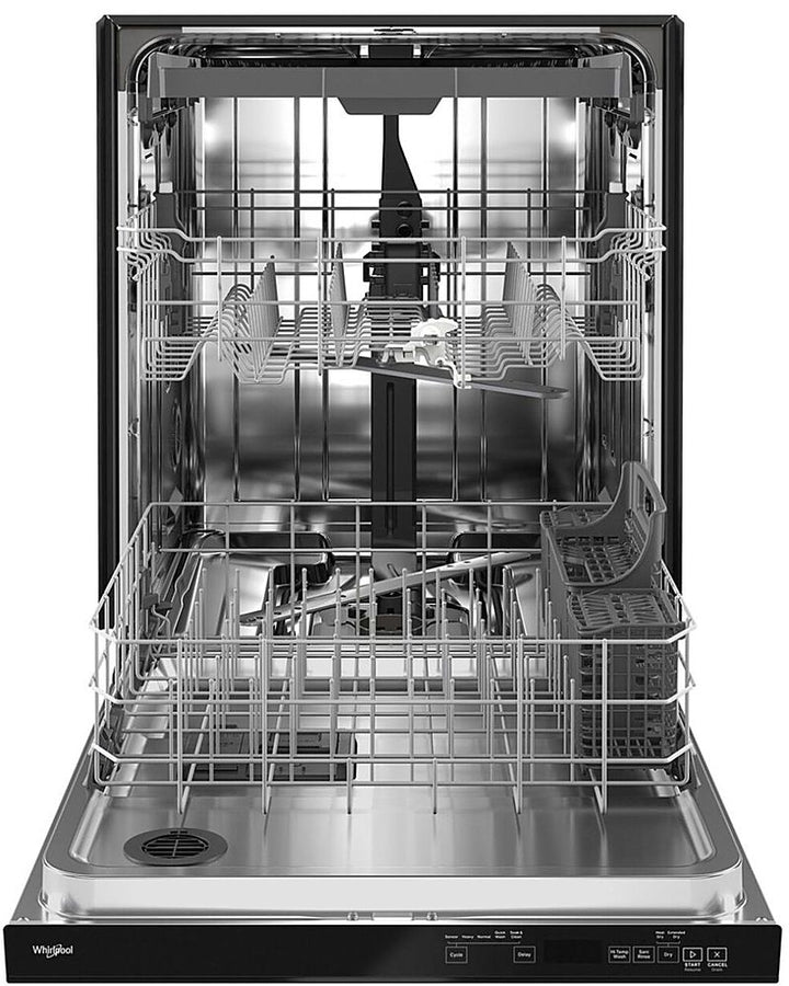 Whirlpool - 24" Top Control Built-In Stainless Steel Dishwasher with 3rd Rack and 47 dBA - Black_11