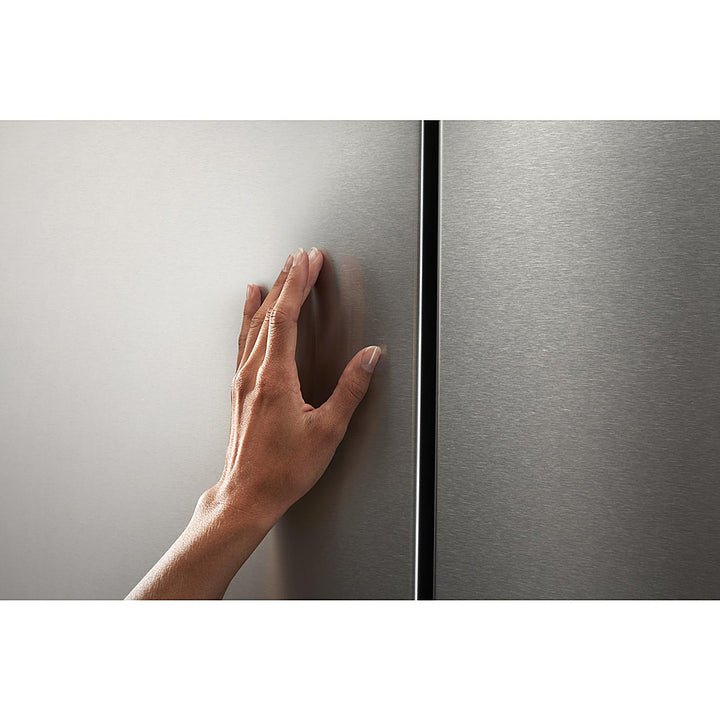 Whirlpool - 19.4 Cu. Ft. 4-Door French Door Counter-Depth Refrigerator with Flexible Organization Spaces - Stainless Steel_9