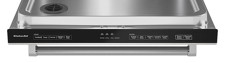 KitchenAid - 24" Top Control Built-In Dishwasher with Stainless Steel Tub, PrintShield Finish, 3rd Rack, 39 dBA - Stainless Steel_3