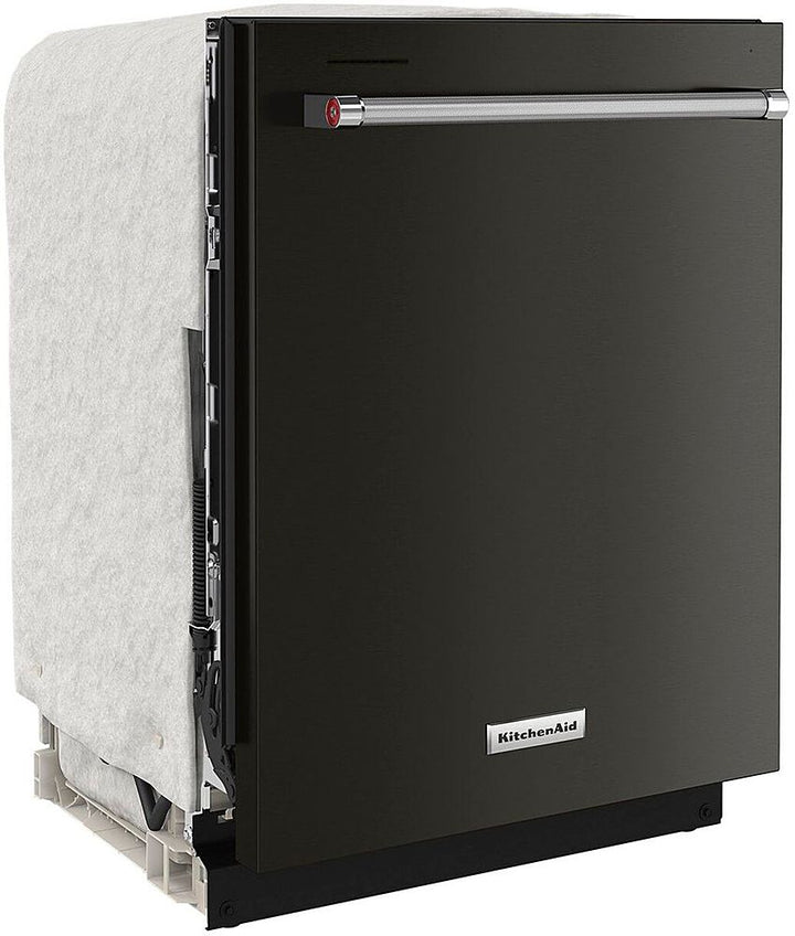 KitchenAid - 24" Top Control Built-In Dishwasher with Stainless Steel Tub, PrintShield Finish, 3rd Rack, 39 dBA - Black Stainless Steel_19