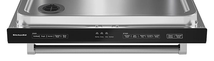 KitchenAid - 24" Top Control Built-In Dishwasher with Stainless Steel Tub, ProWash Cycle, 3rd Rack, 39 dBA - Black_3