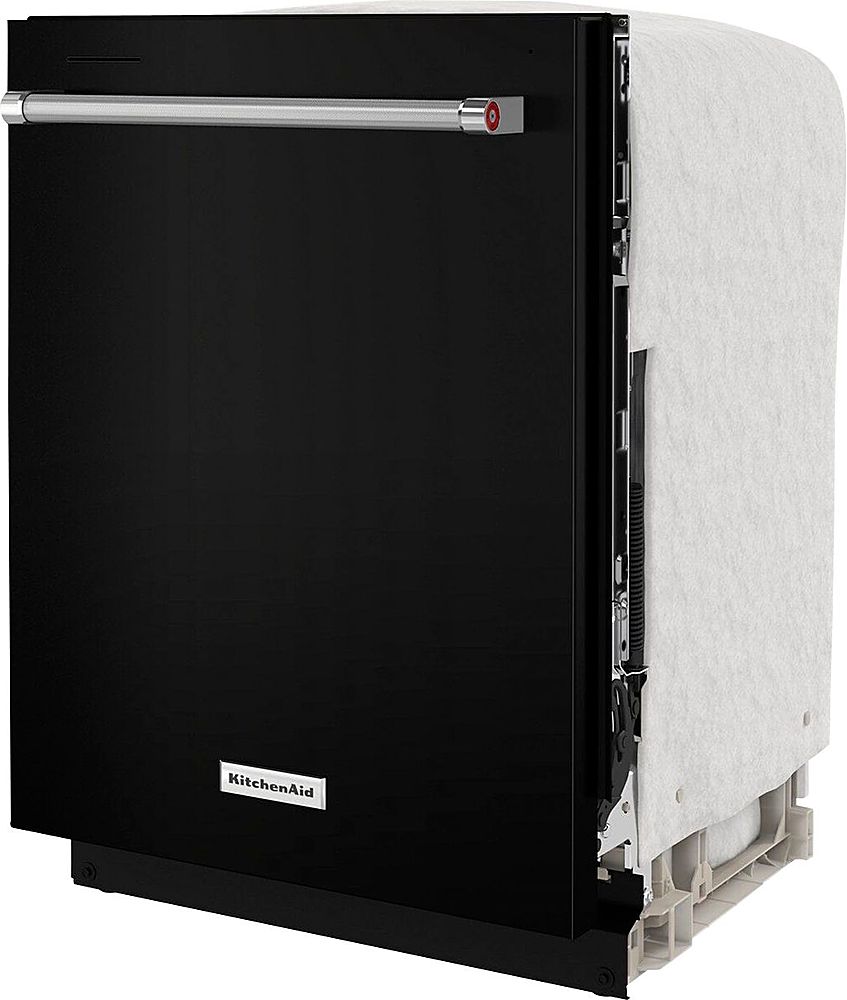 KitchenAid - 24" Top Control Built-In Dishwasher with Stainless Steel Tub, ProWash Cycle, 3rd Rack, 39 dBA - Black_20