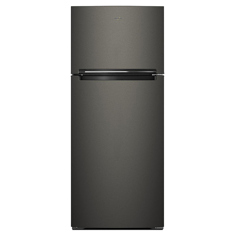 Whirlpool - 17.7 Cu. Ft. Top Freezer Refrigerator - Black Stainless Steel_0