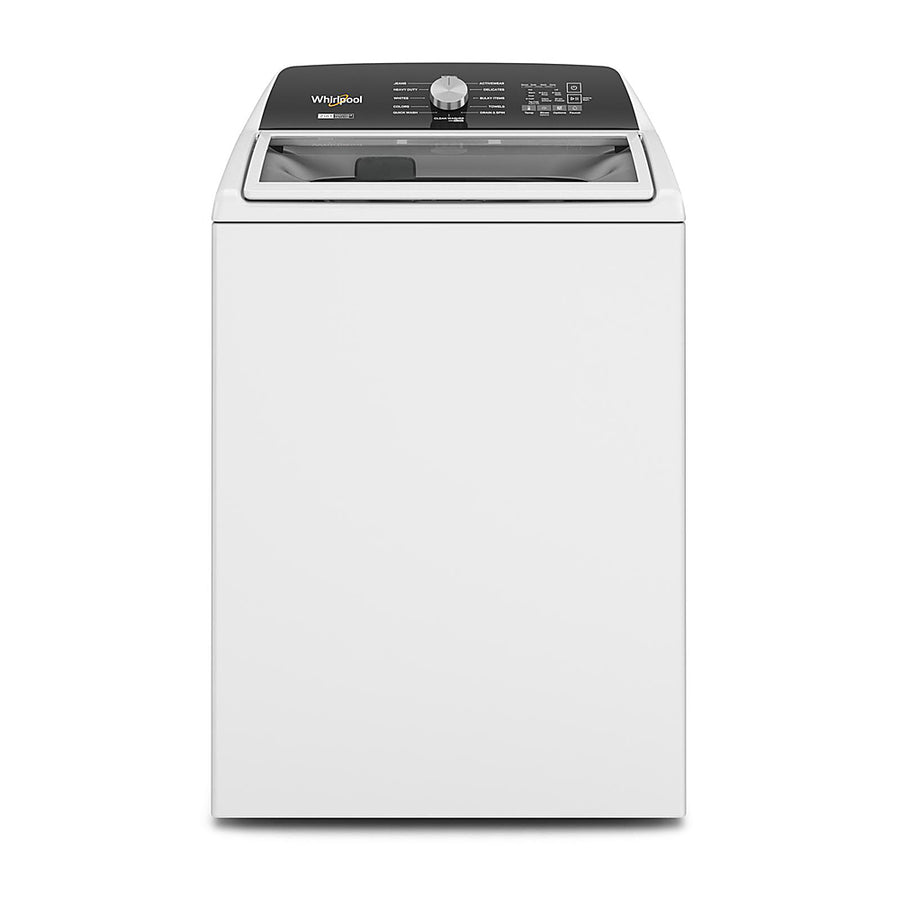 Whirlpool - 4.7-4.8 Cu. Ft. Top Load Washer with 2 in 1 Removable Agitator - White_0