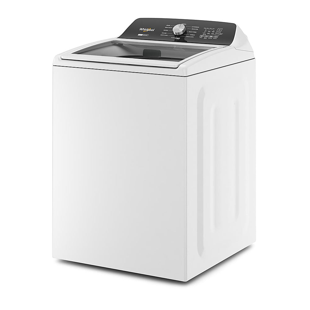 Whirlpool - 4.7-4.8 Cu. Ft. Top Load Washer with 2 in 1 Removable Agitator - White_2