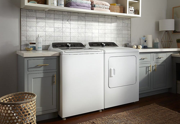 Whirlpool - 7.0 Cu. Ft. Electric Dryer with Steam and Moisture Sensing - White_7