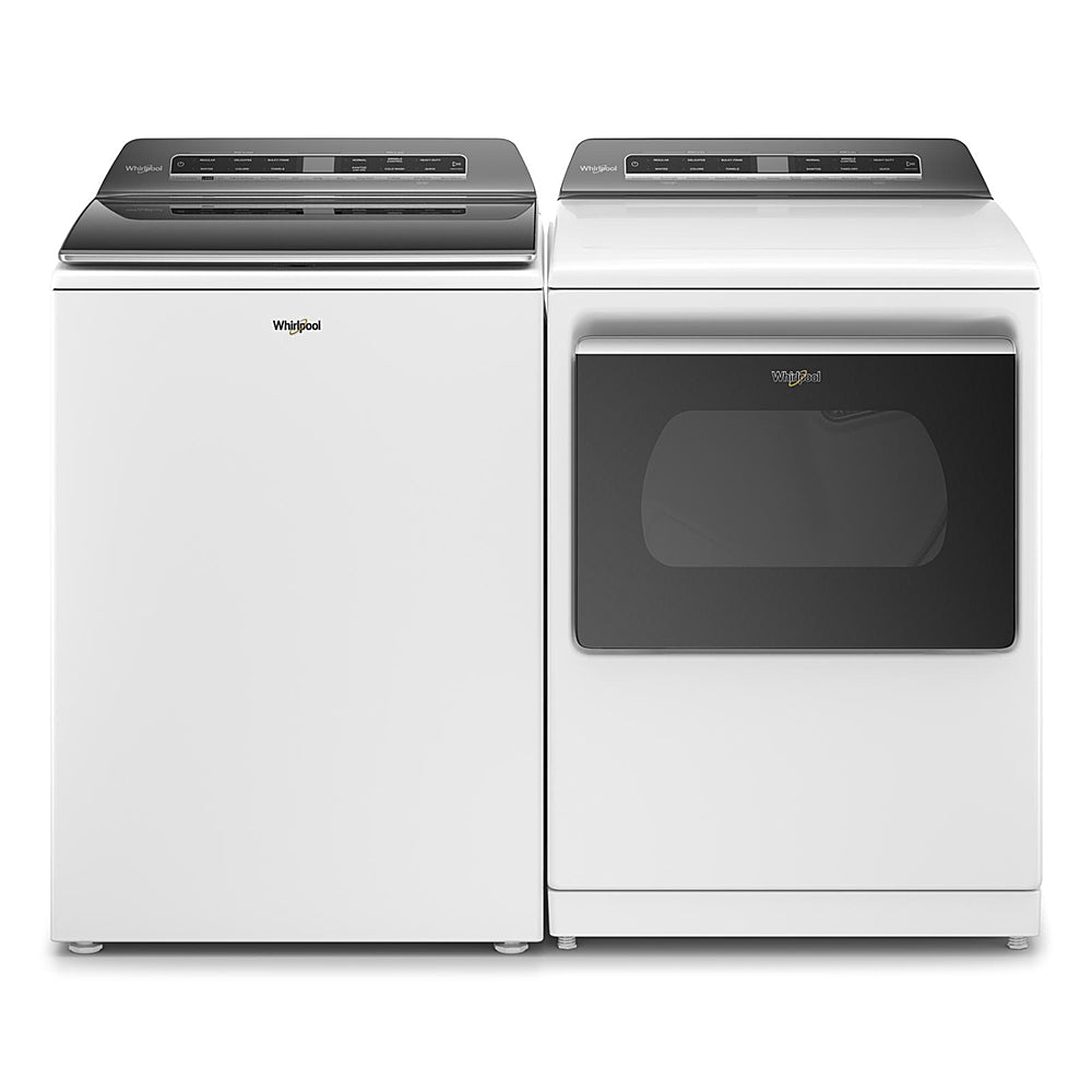 Whirlpool - 7.4 Cu. Ft. Smart Electric Dryer with Steam and Advanced Moisture Sensing - White_2