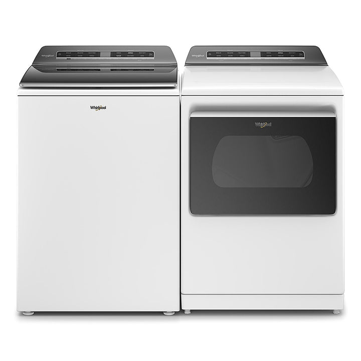Whirlpool - 7.4 Cu. Ft. Smart Electric Dryer with Steam and Advanced Moisture Sensing - White_2