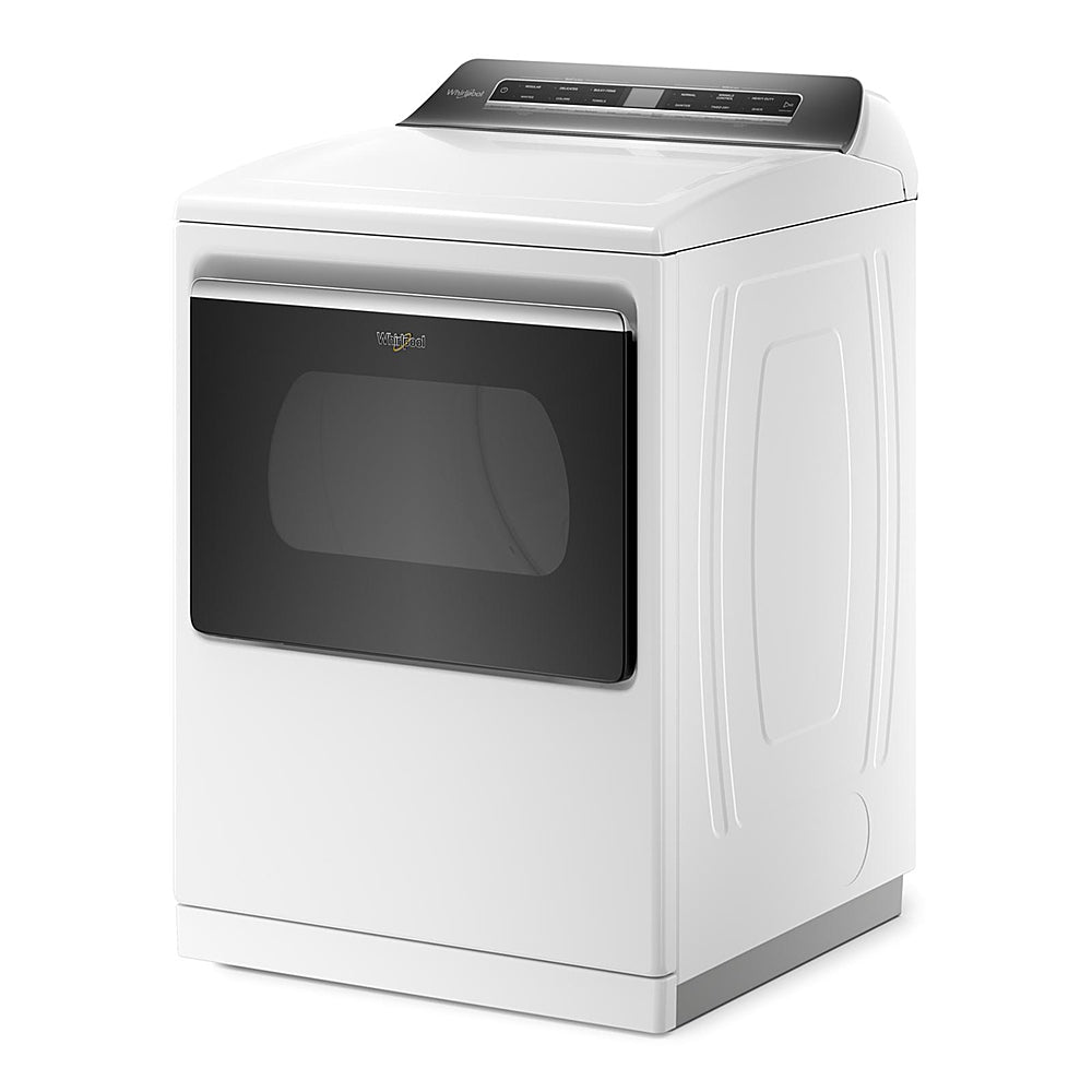 Whirlpool - 7.4 Cu. Ft. Smart Electric Dryer with Steam and Advanced Moisture Sensing - White_1