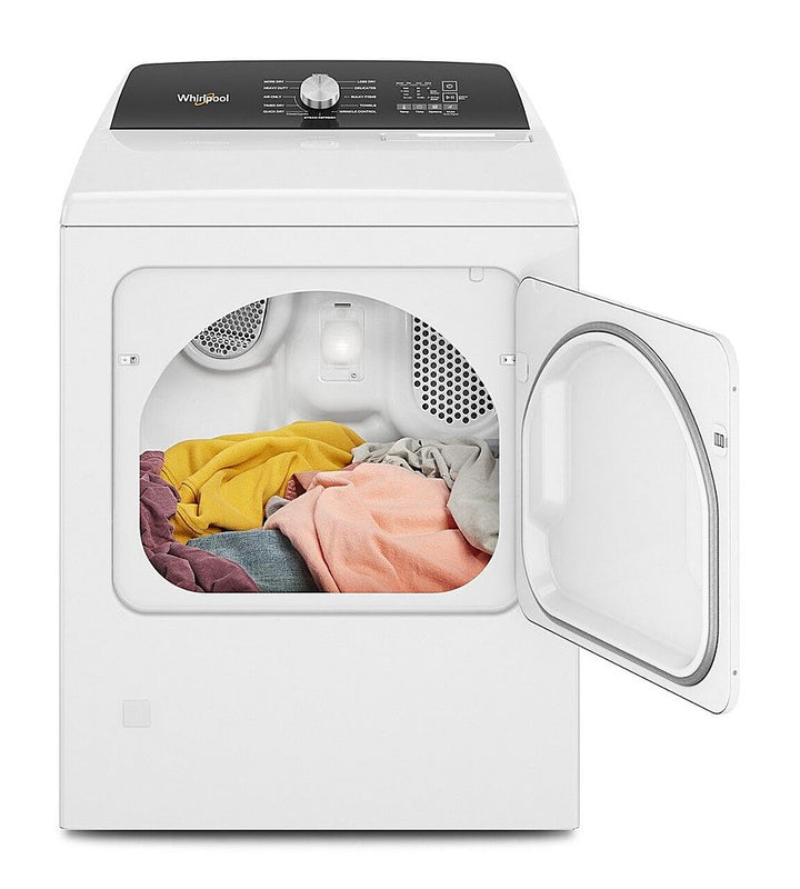 Whirlpool - 7.0 Cu. Ft. Gas Dryer with Steam and Moisture Sensing - White_4