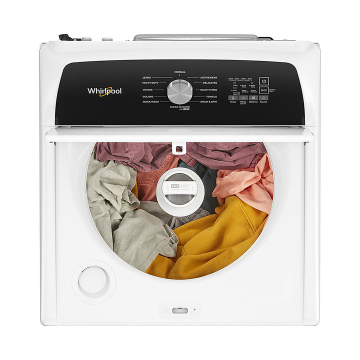 Whirlpool - 4.5 Cu. Ft. Top Load Washer with Built-In Water Faucet - White_14