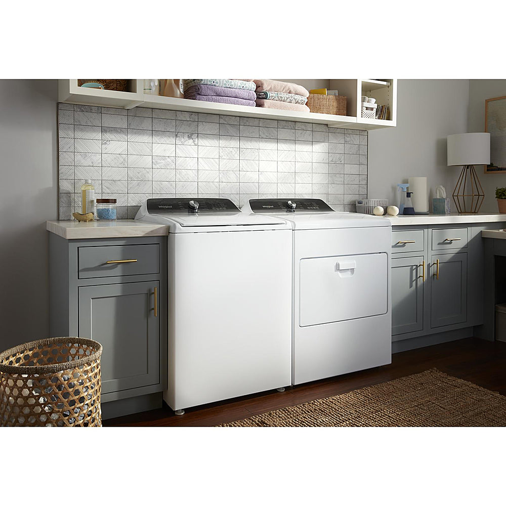 Whirlpool - 7 Cu. Ft. Electric Dryer with Moisture Sensing - White_7