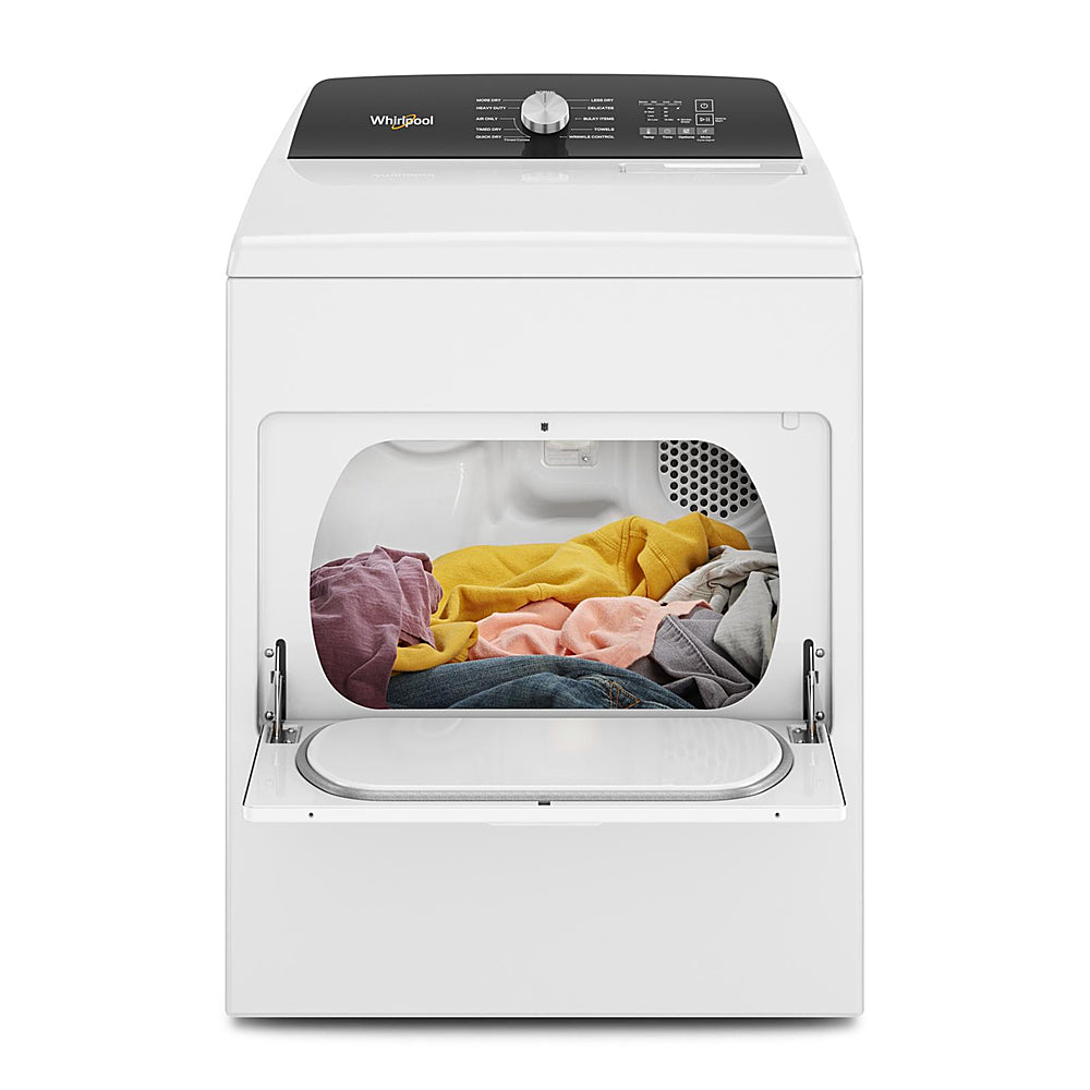 Whirlpool - 7 Cu. Ft. Electric Dryer with Moisture Sensing - White_14