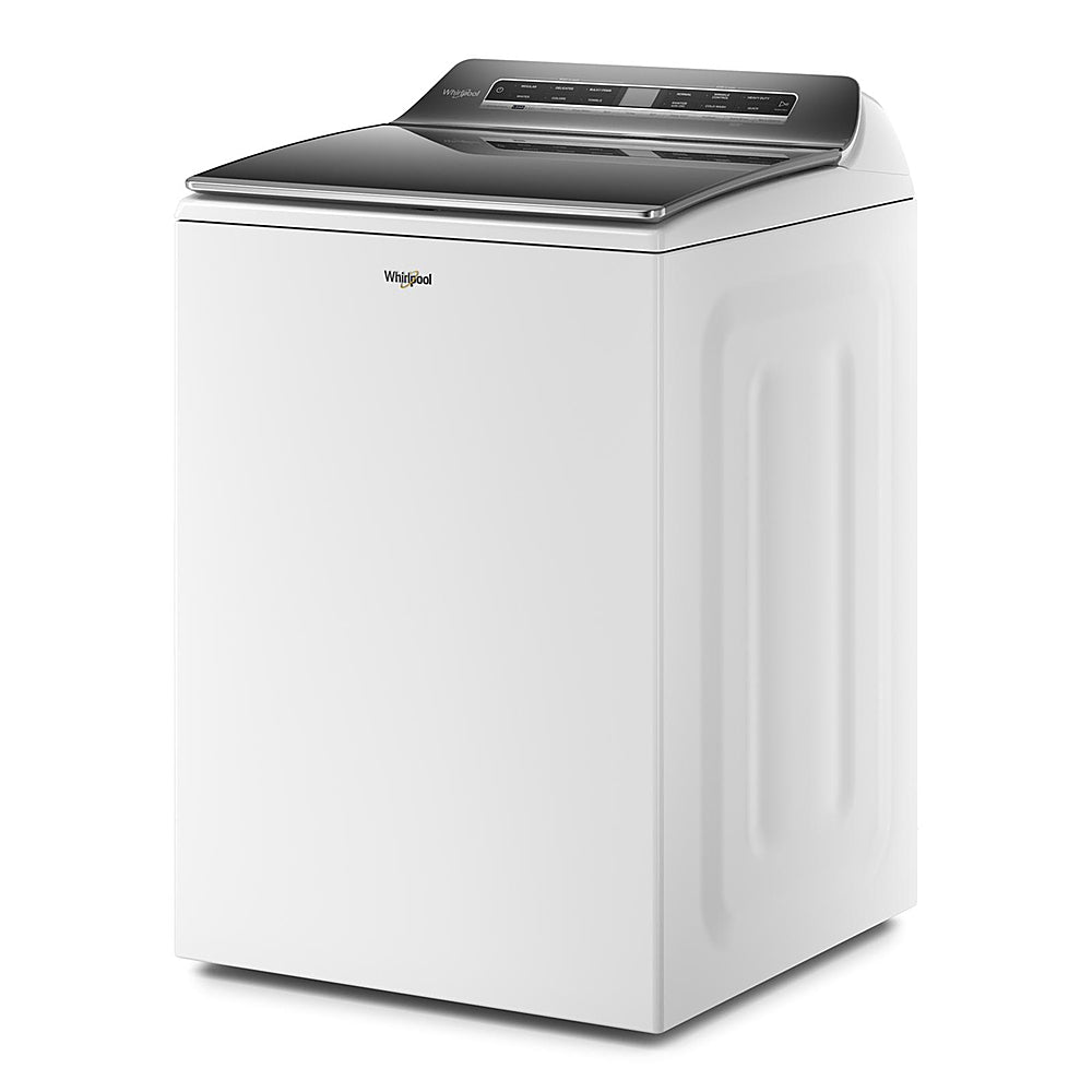 Whirlpool - 5.2-5.3 Cu. Ft. Smart Top Load Washer with 2 in 1 Removable Agitator - White_2
