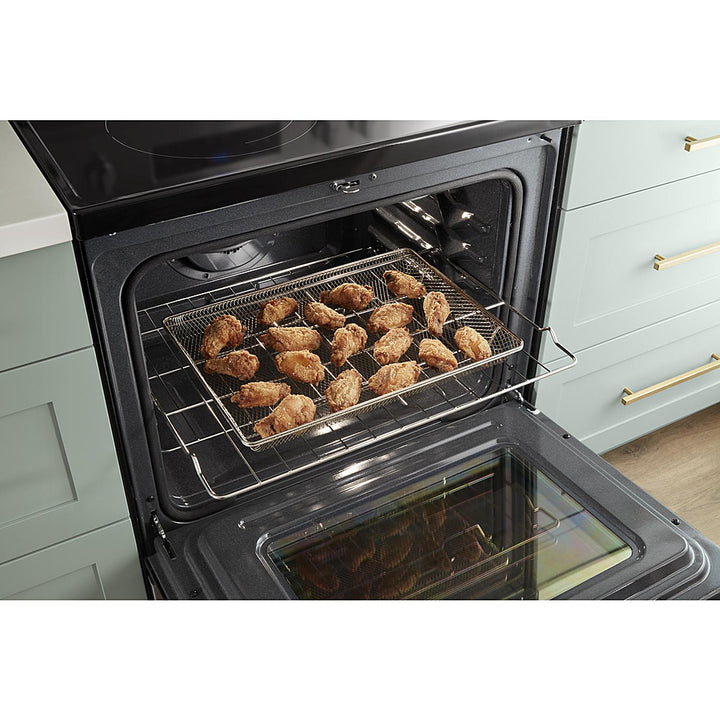 Whirlpool - 5.3 Cu. Ft. Freestanding Electric Convection Range with Air Fry - Stainless Steel_5