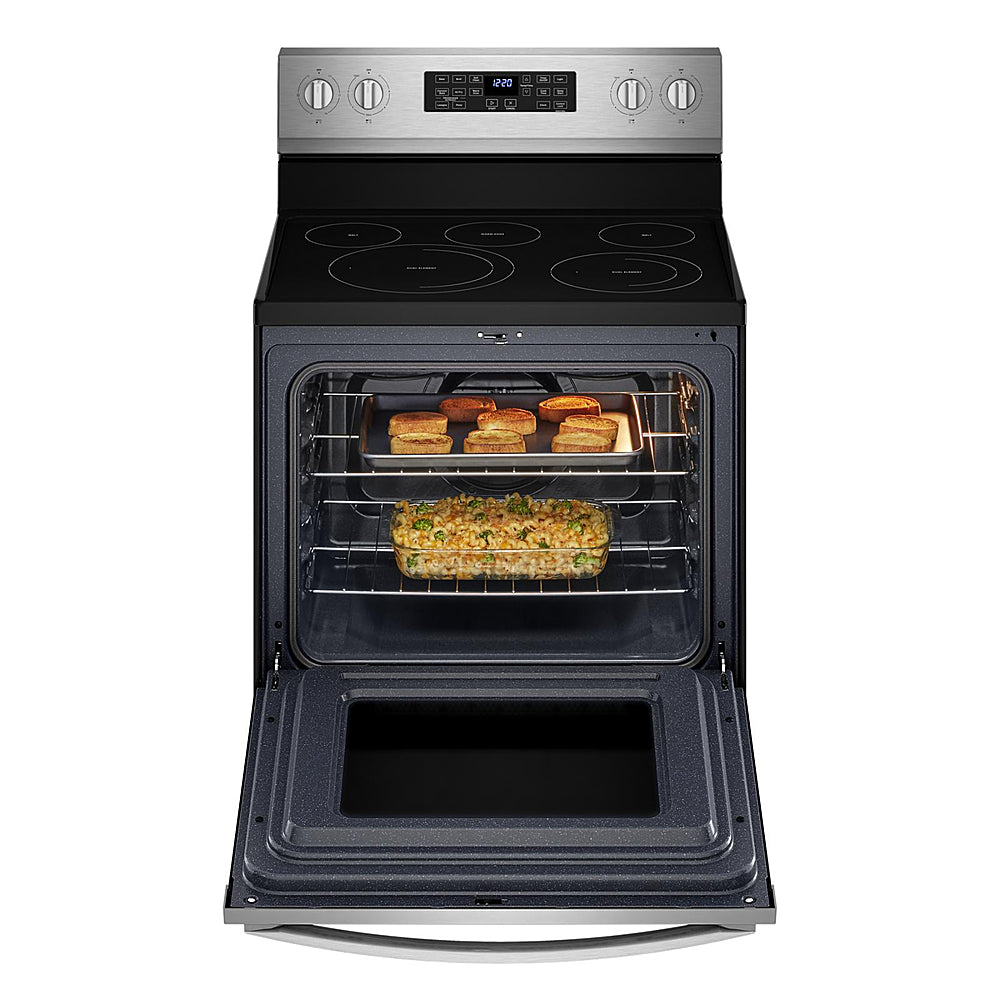 Whirlpool - 5.3 Cu. Ft. Freestanding Electric Convection Range with Air Fry - Stainless Steel_16