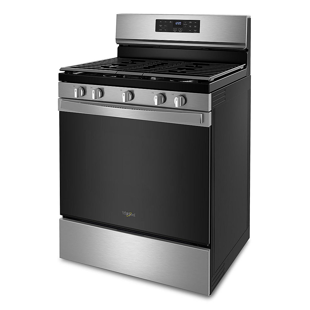 Whirlpool - 5.0 Cu. Ft. Gas Burner Range with Air Fry for Frozen Foods - Stainless Steel_5